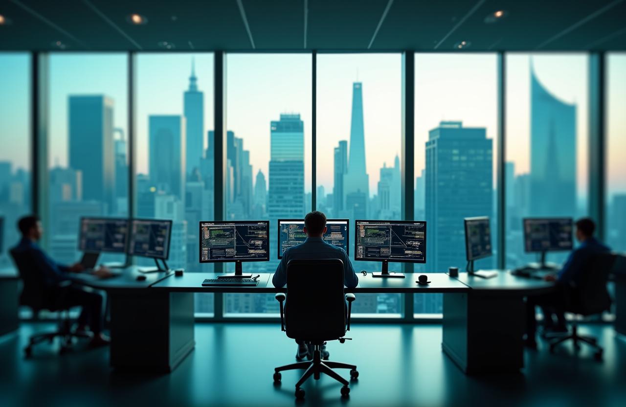 calderaguard Cybersecurity Command Center in New York